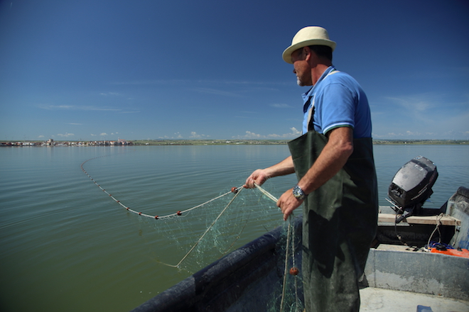 Puglia pesca laghi Gargano