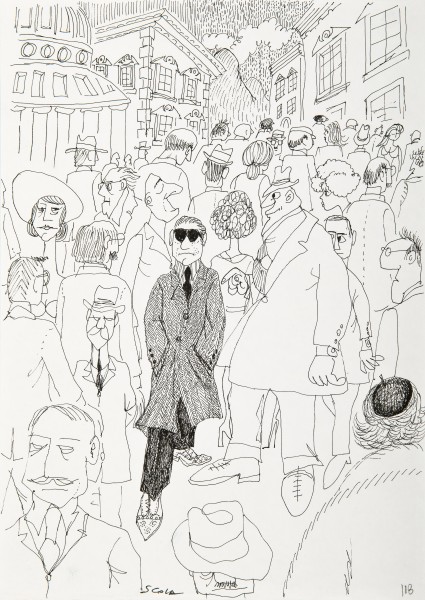 Ettore Scola disegni