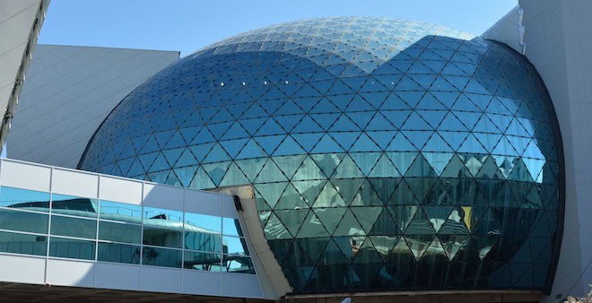 fiumicino bolla di vetro